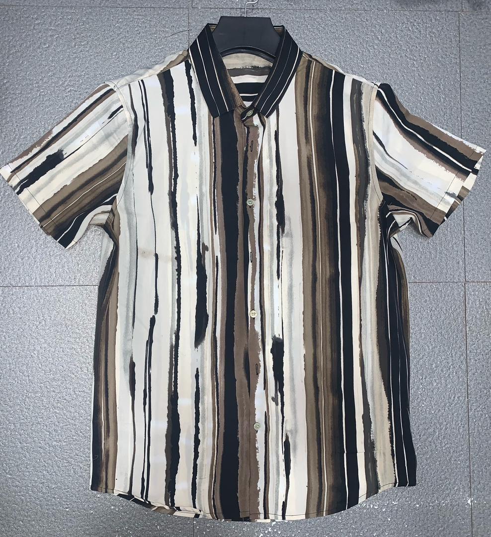 Zara Our Legacy Box Shirt Short Sleeve Hanabi Print